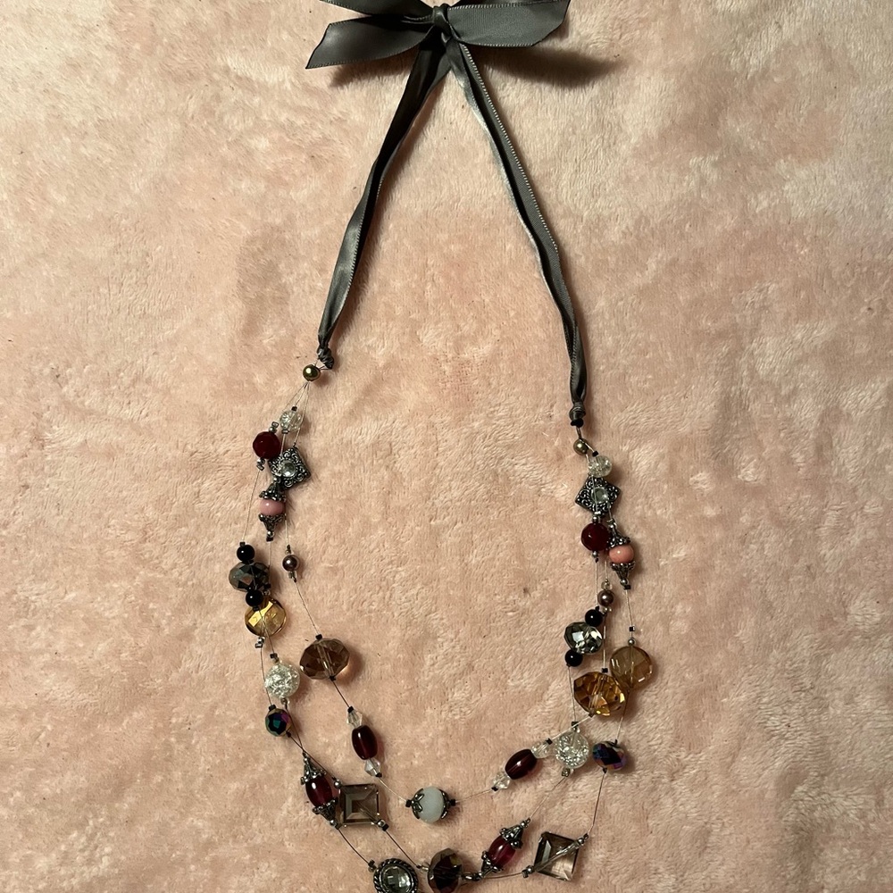Handmade Multicolor Beaded Necklace